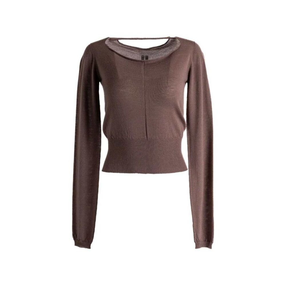 Rick Owens Women Cut-Out Detail Sweater